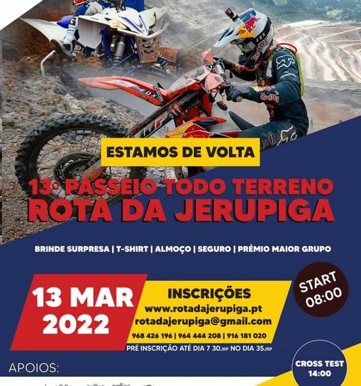 Passeio TT Rota da Jerupiga