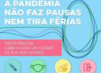 A pandemia não faz pausas nem tira férias.