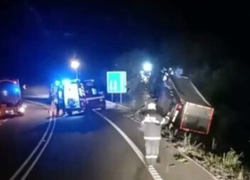 Acidente com ferido grave em Carvalhal, Proença-a-Nova
