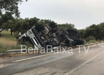 Acidente com ferido grave em Castelo Branco