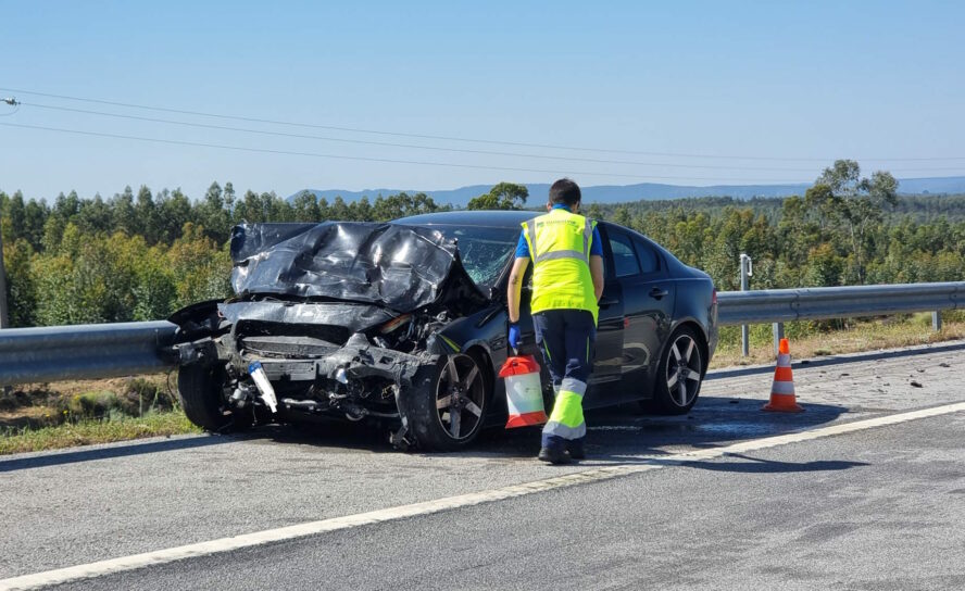 Acidente grave na A23
