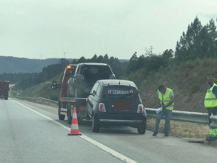 Acidente na A23