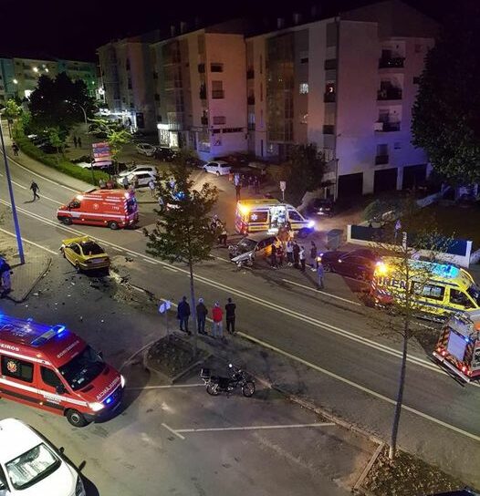 Acidente na Guarda