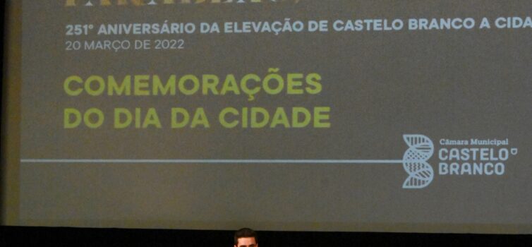 Cerimónia dos 251 anos de Castelo Branco com minuto de silêncio às vítimas da pa
