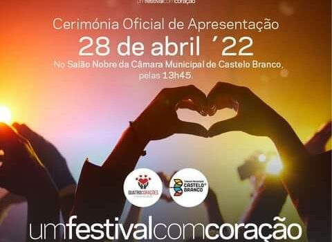 Cerimónia oficial de apresentação do FESTIVAL MAIS SOLIDÁRIO 2022