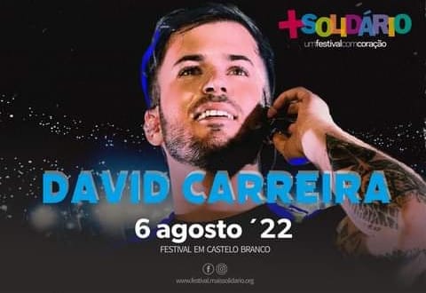 David Carreira em Castelo Branco