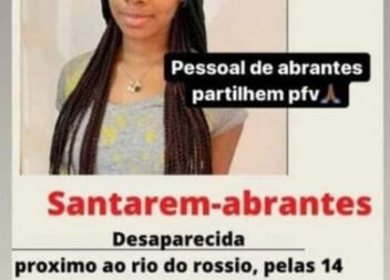 Desaparecida junto ao rio