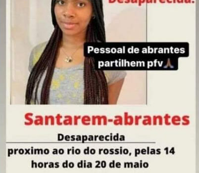 Desaparecida junto ao rio