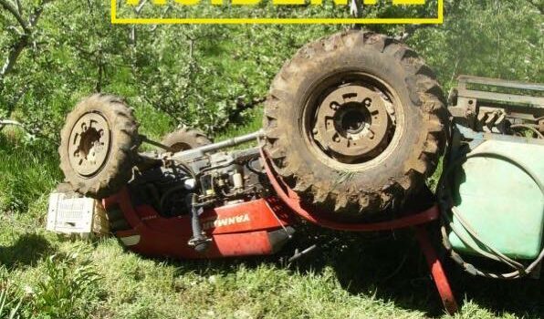 Despiste de trator agrícola faz vítima mortal