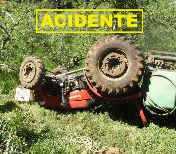 Despiste de trator agrícola faz vítima mortal