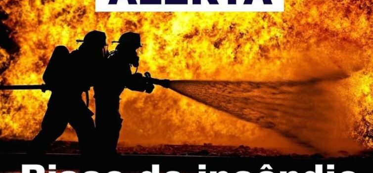 Distrito com risco muito elevado de incêndio