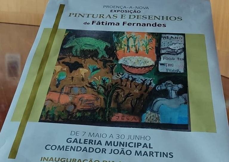 Exposição "Pinturas e desenhos" em Proença-a-Nova