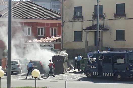 Incêndio em contentor || Castelo Branco