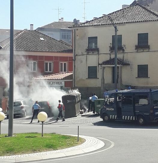 Incêndio em contentor || Castelo Branco