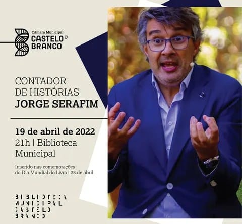 Jorge Serafim na Biblioteca Municipal de Castelo Branco