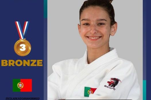 Matilde Gonçalves (-44Kg) alcança a medalha de Bronze na Taça da Europa de Cadet
