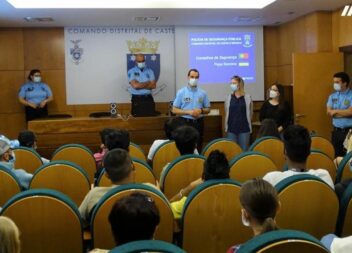 PSP de Castelo Branco - Ações de sensibilização a refugiados da Ucrânia