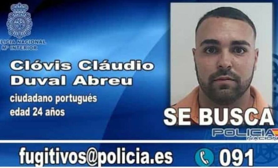 Polícia espanhola procura principal suspeito da morte de Fábio Guerra