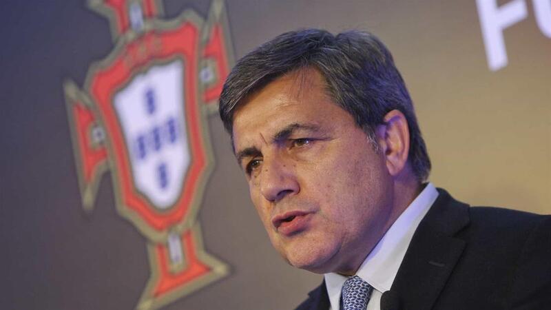Presidente da Federação Portuguesa de Futebol em Castelo Branco