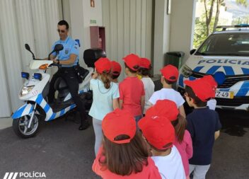 Visita à Divisão Policial da Covilhã - Infantário Mundo da Fantasia
