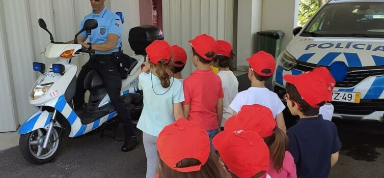 Visita à Divisão Policial da Covilhã - Infantário Mundo da Fantasia
