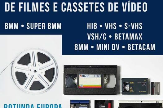 Real Fotografia | Conversão de Filmes e Cassetes de Vídeo