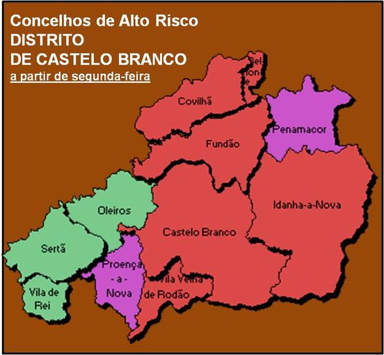 Concelhos de Alto Risco