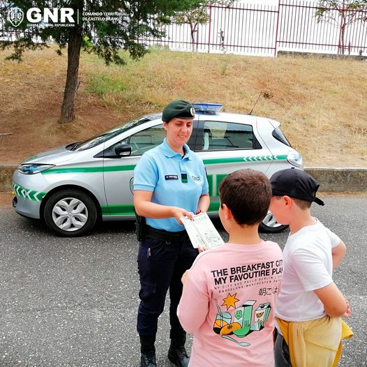 O Comando Territorial de Castelo Branco através da Secção de Prevenção Criminal
