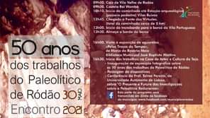 50 anos dos trabalhos do Paleolítico de Ródão - Encontro 2021