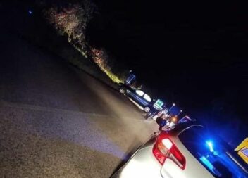 Acidente corta trânsito na N353