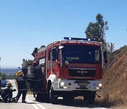 Acidente em S. Vicente da Beira