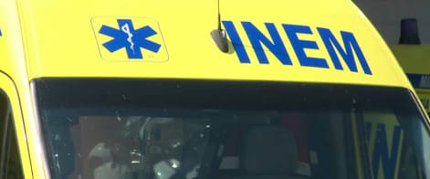 Acidente entre camião e automóvel na Aldeia de Joanes