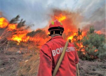 Atualização do Incêndio florestal em Sarzedas