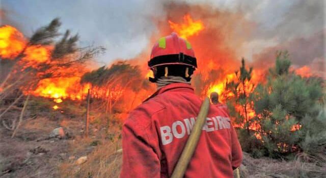 Atualização do Incêndio florestal em Sarzedas
