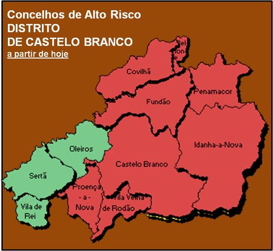 Concelhos de Alto Risco