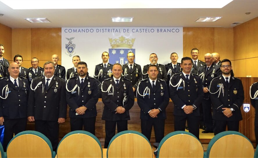 Condecorações - Comando Distrital Castelo Branco