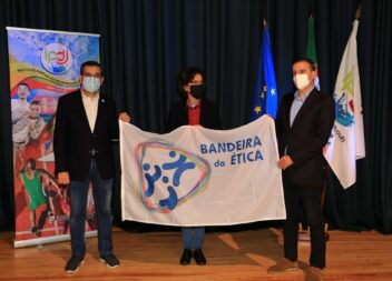 Departamento da Formação do Clube Desportivo de Alcains certificado com a Bandei