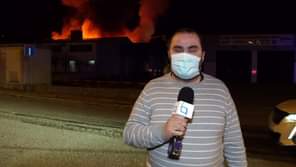 EM DIRETO: Beira Baixa TV no grande incêndio que deflagrou esta noite, alerta da