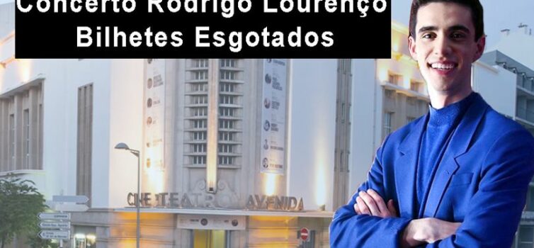 ESGOTADO CONCERTO DE RODRIGO LOURENÇO
