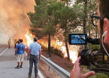 Entrou em resolução o incêndio em Bogas de Baixo.