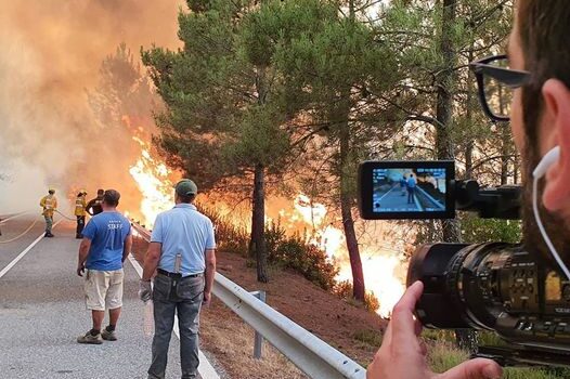 Entrou em resolução o incêndio em Bogas de Baixo.