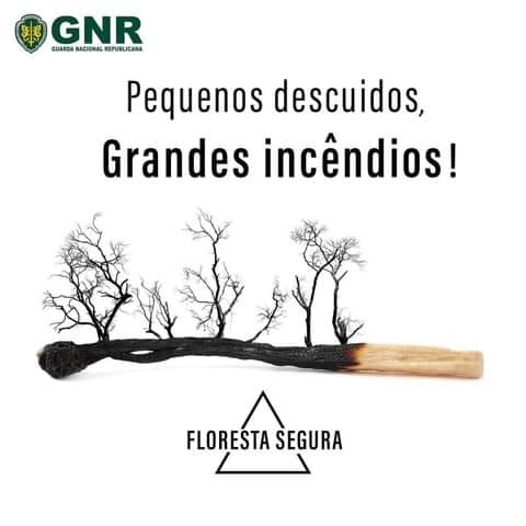 GNR alerta Floresta Segura: Pequenos Descuidos