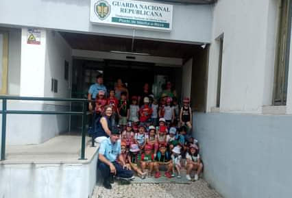 GNR recebeu visita do Jardim de Infância de Idanha-a-Nova