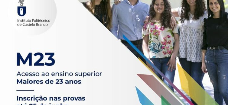 IPCB com candidaturas abertas para Maiores de 23 anos