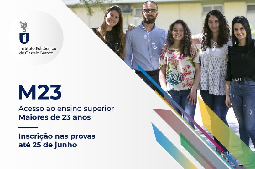 IPCB com candidaturas abertas para Maiores de 23 anos