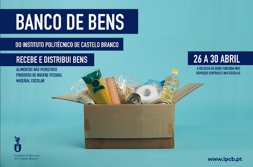 IPCB promove nova recolha para o Banco de Bens