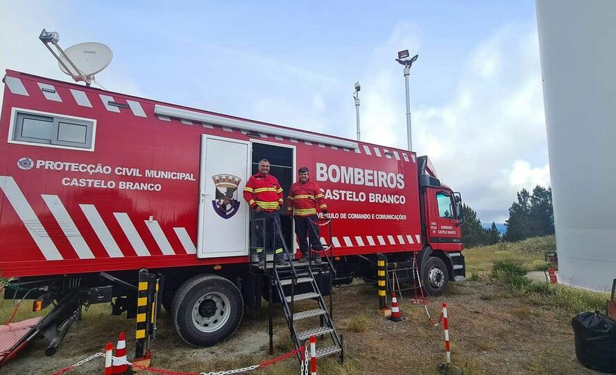 Incêndio de São Vicente da Beira em fase de rescaldo