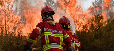 Incêndio em Vila Velha de Ródão em fase de resolução com 7 bombeiros no local