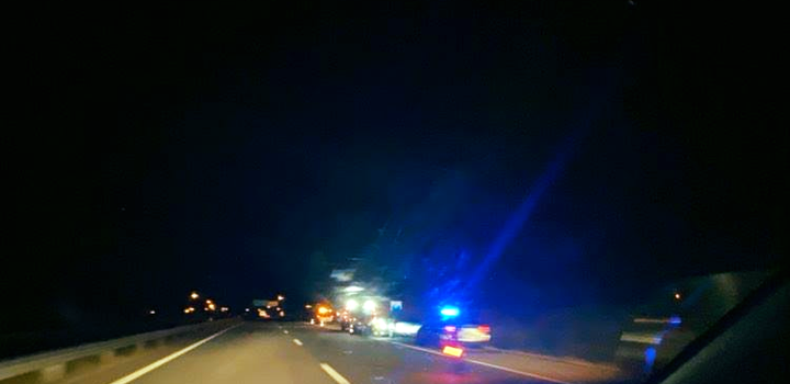 Incêndio em veículo na A23