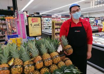 Intermarché de Proença-aNova Aceite a sugestão da Catarina e leve Abacaxi matura